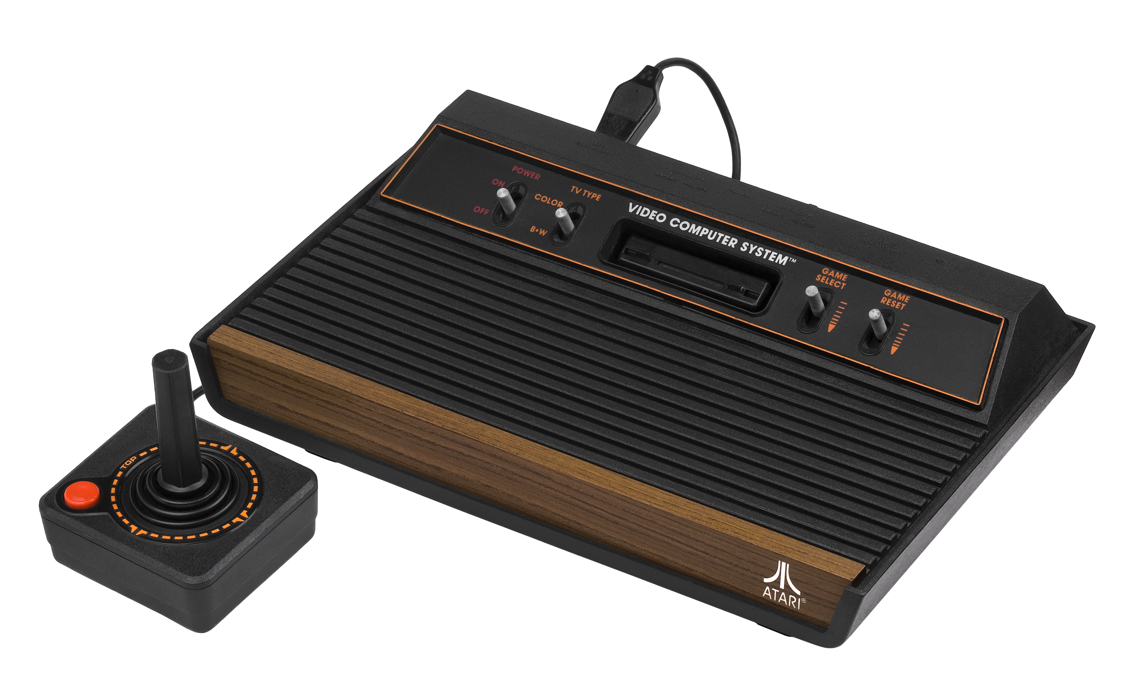 The Atari 2600, the first widely popular home console, with no security mechanisms whatsoever